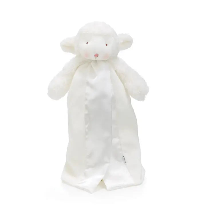 White lamb with blanket young kids baby soft shop The Painted Cottage a Maryland Boutique baby blanket easter