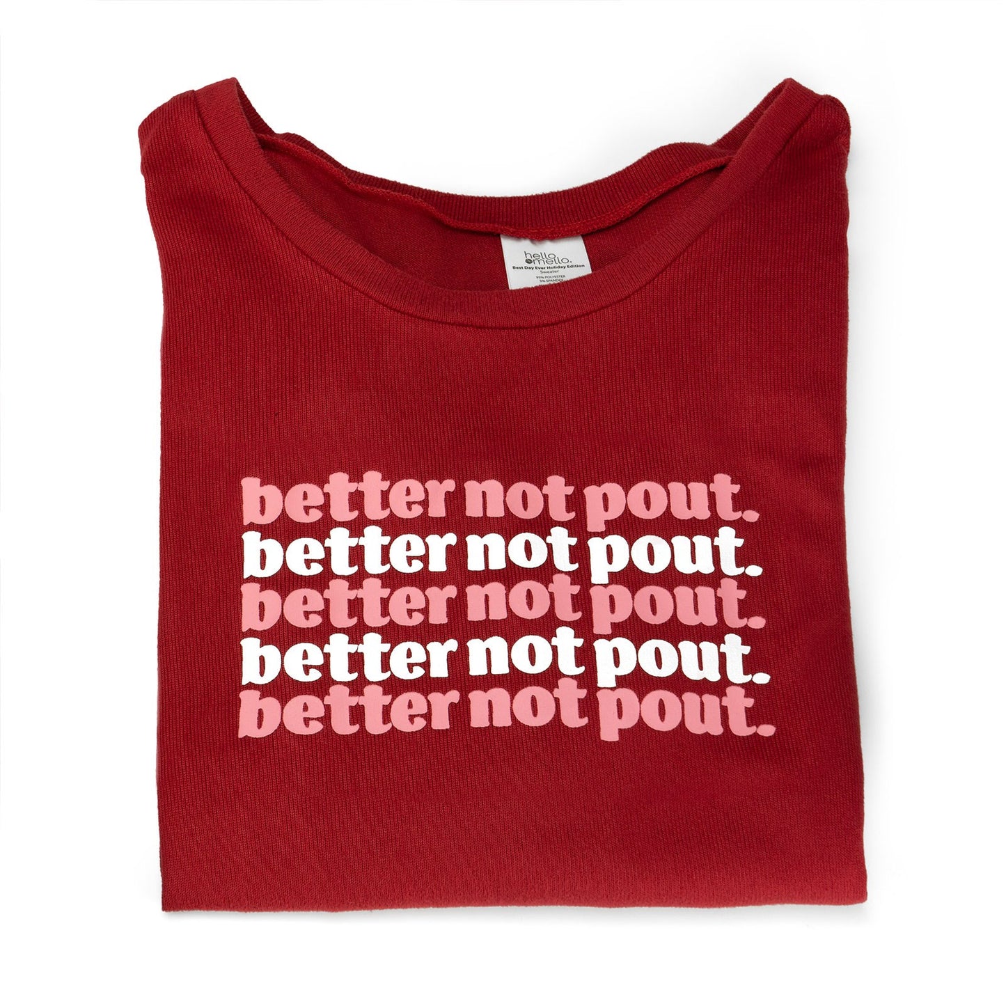 BETTER NOT POUT LOUNGE TOP