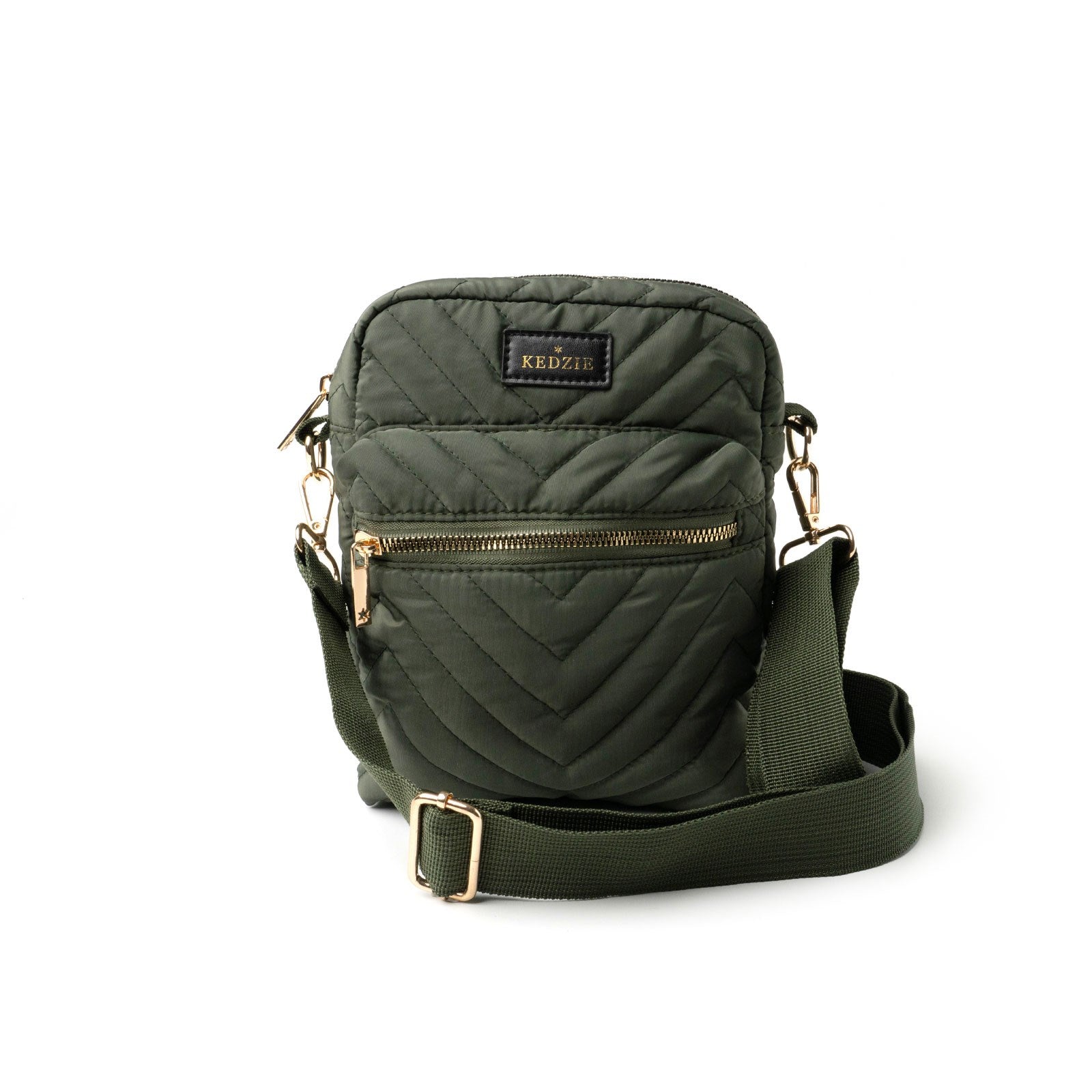 KEDZIE QUILTED CROSSBODY  Olive – The Painted Cottage