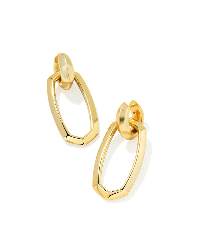Danielle Link Earrings In Mixed Metal