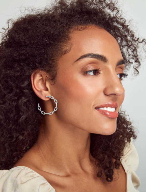 RYDER HOOP SILVER