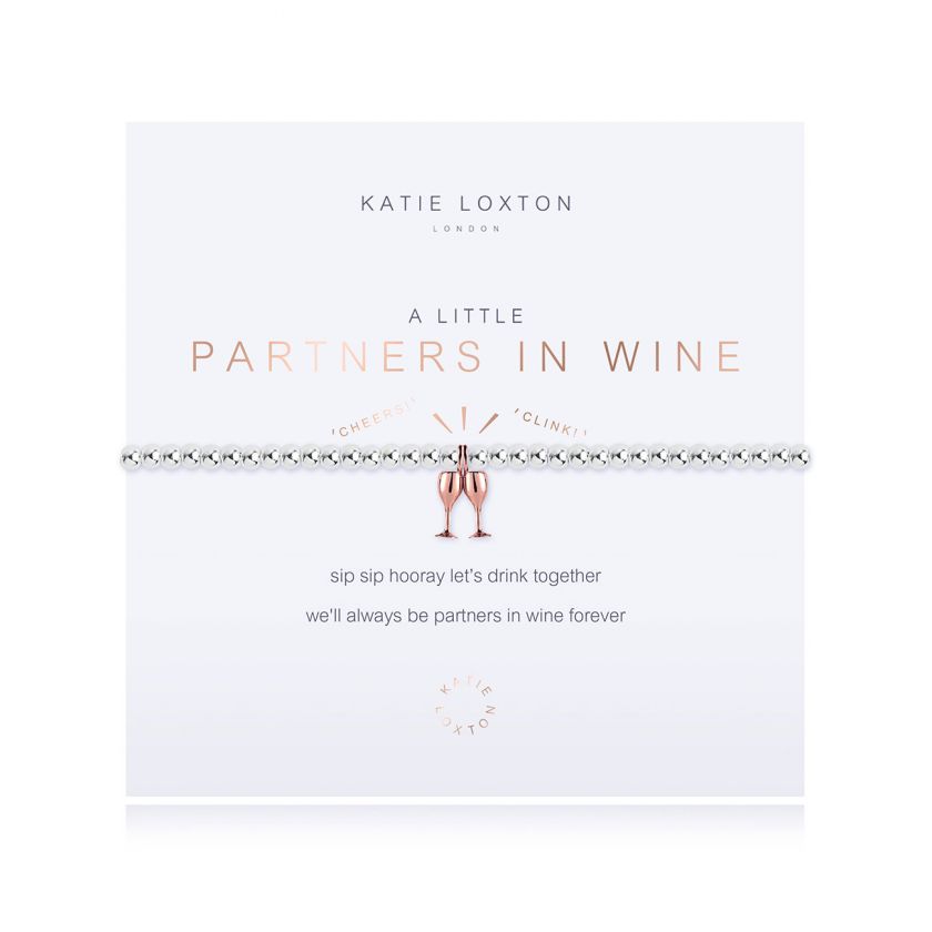 Partners in Wine KL Bracelet Katie Loxton Jewelry kl3212