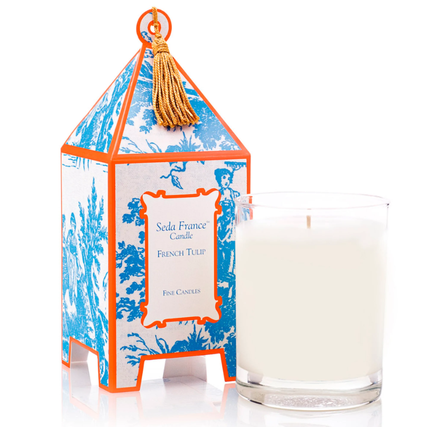 TOILE PAGODA FRENCH TULIP