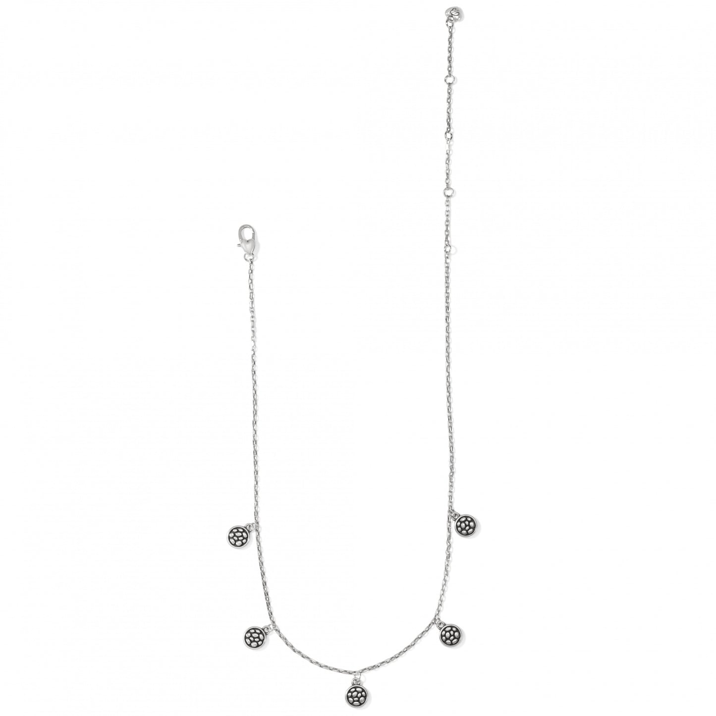 Pebble Round Droplet Necklace