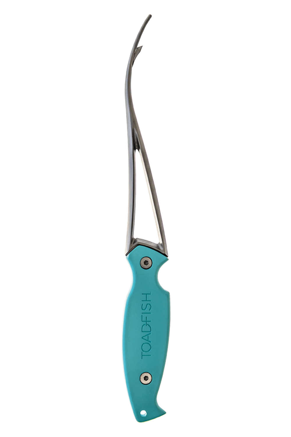Coastal Kitchen Collection Teal features patented designs that make preparing coastal food easier, safer, and more enjoyable. Set includes one oyster Knife - ergonomic bent tip design, handle made from recycled plastic bottles, one shrimp cleaner - peels, deveins, and butterflies shrimp in one smooth motion, and one crab cutter - cuts crab shells instead of smashing them. Shop at The Painted Cottage and Annapolis boutique.