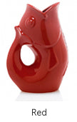 GURGLE POT MEDIUM RED