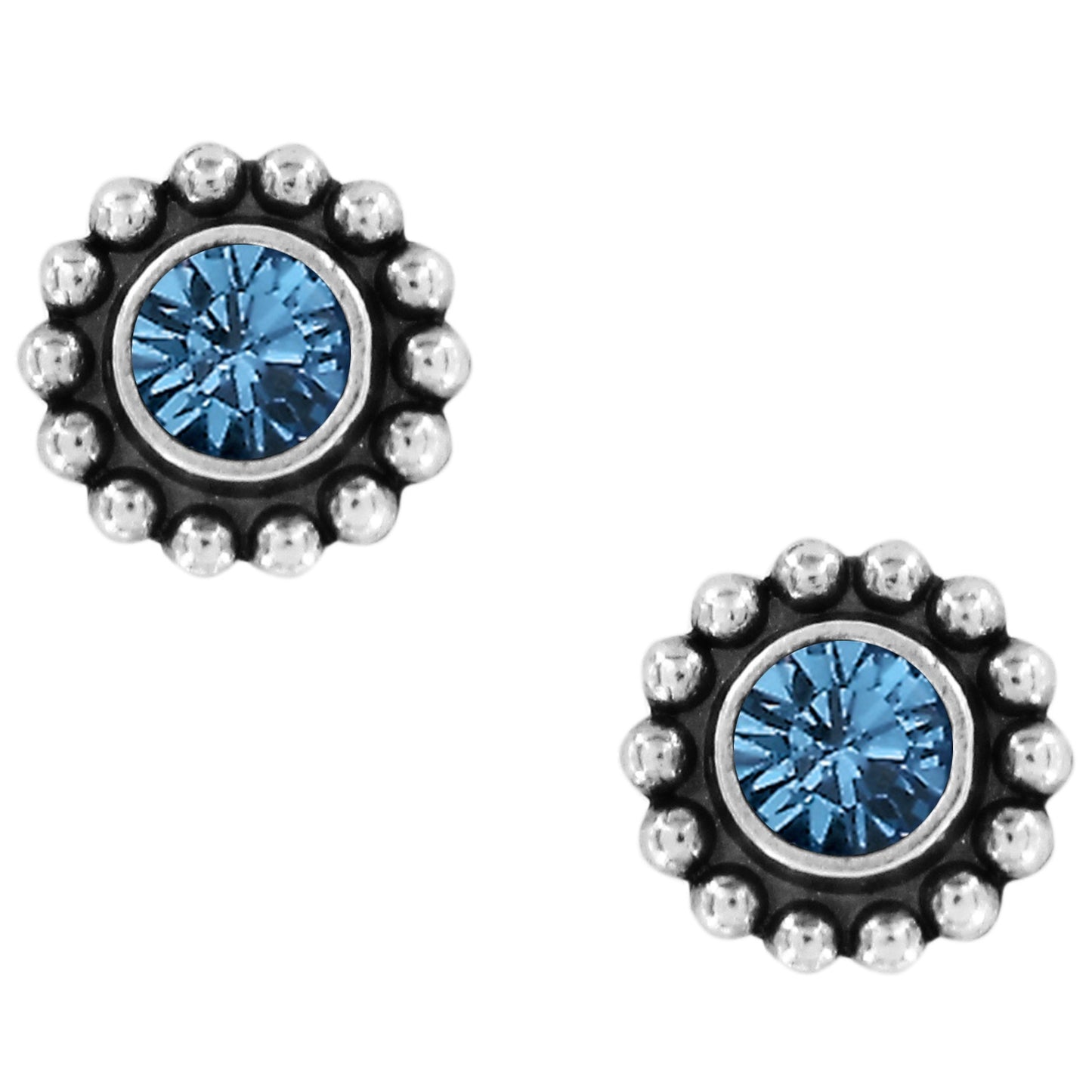 Brighton Twinkle Mini Post Earrings in Sapphire
