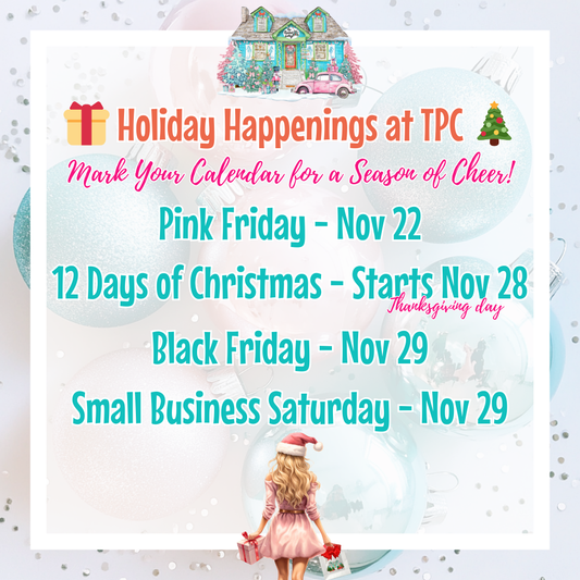 2024 TPC Holiday Events!