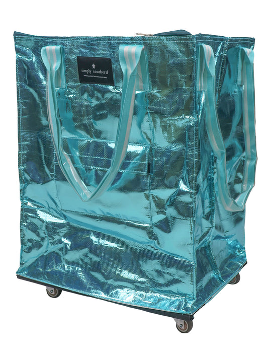 SS Roll Tote - Turquoise