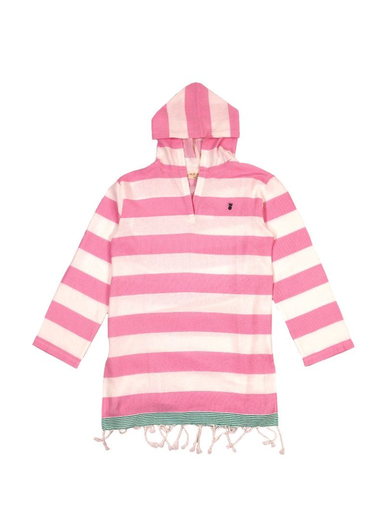 Sand Free Hooded Dress - Pink