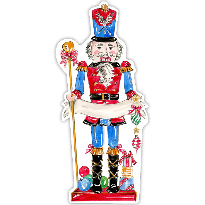 Die-Cut Accents - Traditional Nutcracker w/ Banner ROSANNE BECK COLLECTIONS Home 057-0196-2_1024x1024_2x_fa31b849-368d-437e-a043-5cf4375cb181