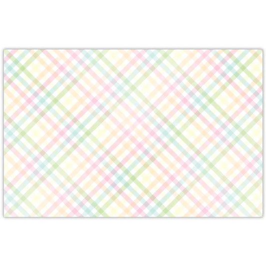 WRAPPING PAPER 5FT | Pastel Gingham