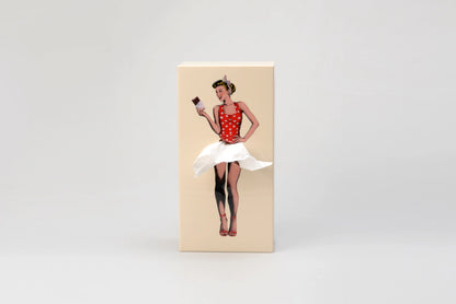 Flying Skirt Tissue Box