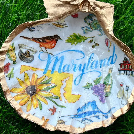 Maryland Hanging Trinket Shell