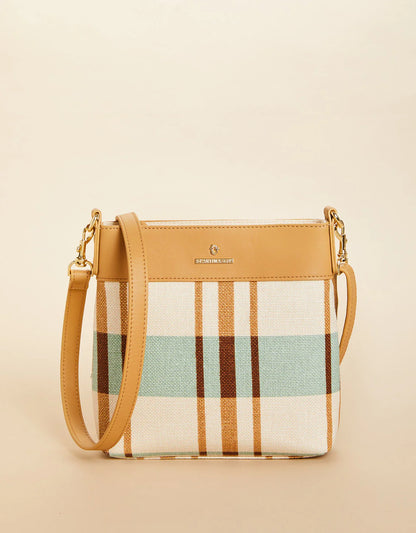 Hipster Kalalanta Plaid Cream SPARTINA Bags 392718