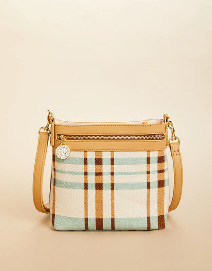 Hipster Kalalanta Plaid Cream SPARTINA Bags 392718b