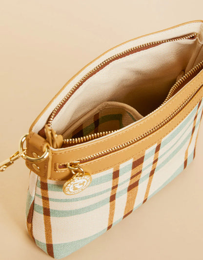 Hipster Kalalanta Plaid Cream SPARTINA Bags 392718c