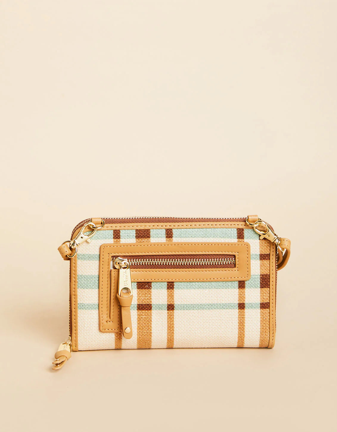 Multi Phone Crossbody Kalalanta Plaid Cream SPARTINA Bags 392756b