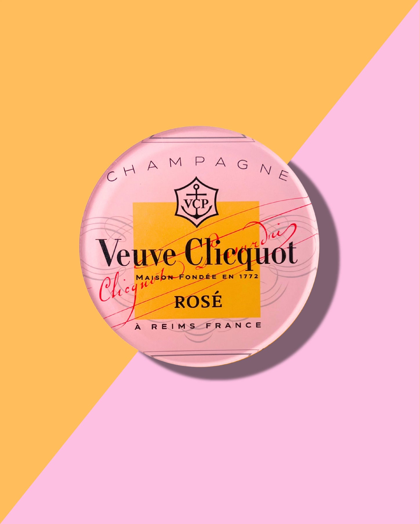 Rose' All Day Veuve Clicquot Coaster Tart By Taylor Home 3_690f5b59-ea51-48c4-b430-0f8f5570049e