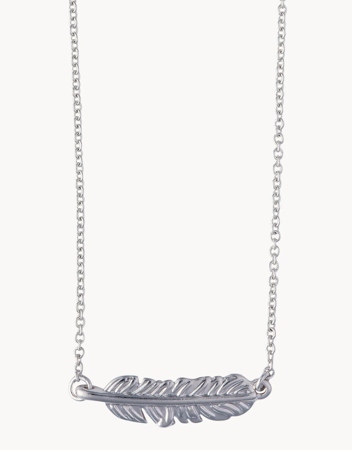 Sea La Vie Necklace Follow Your Dreams/Feather - Silver SPARTINA Jewelry 501576b