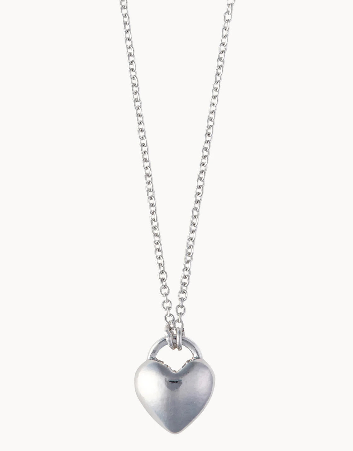 Sea La Vie Necklace - Love Heart - Silver