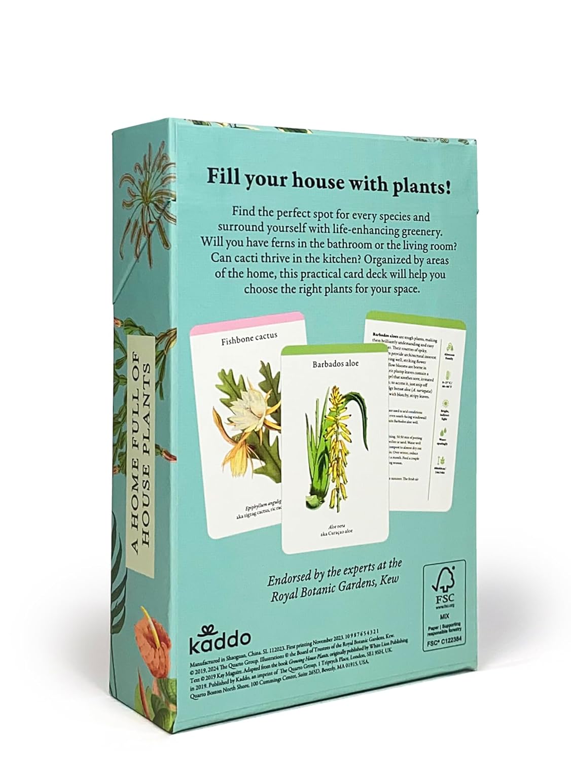 Home Full Of House Plants - A Practical Card Deck