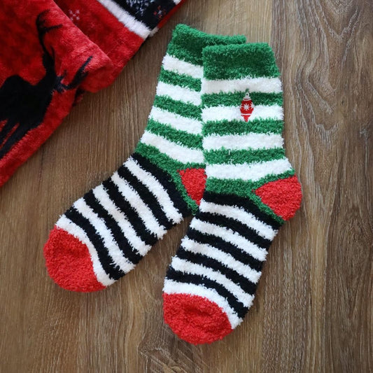 Soft Mini Crew Christmas Socks - Ornament