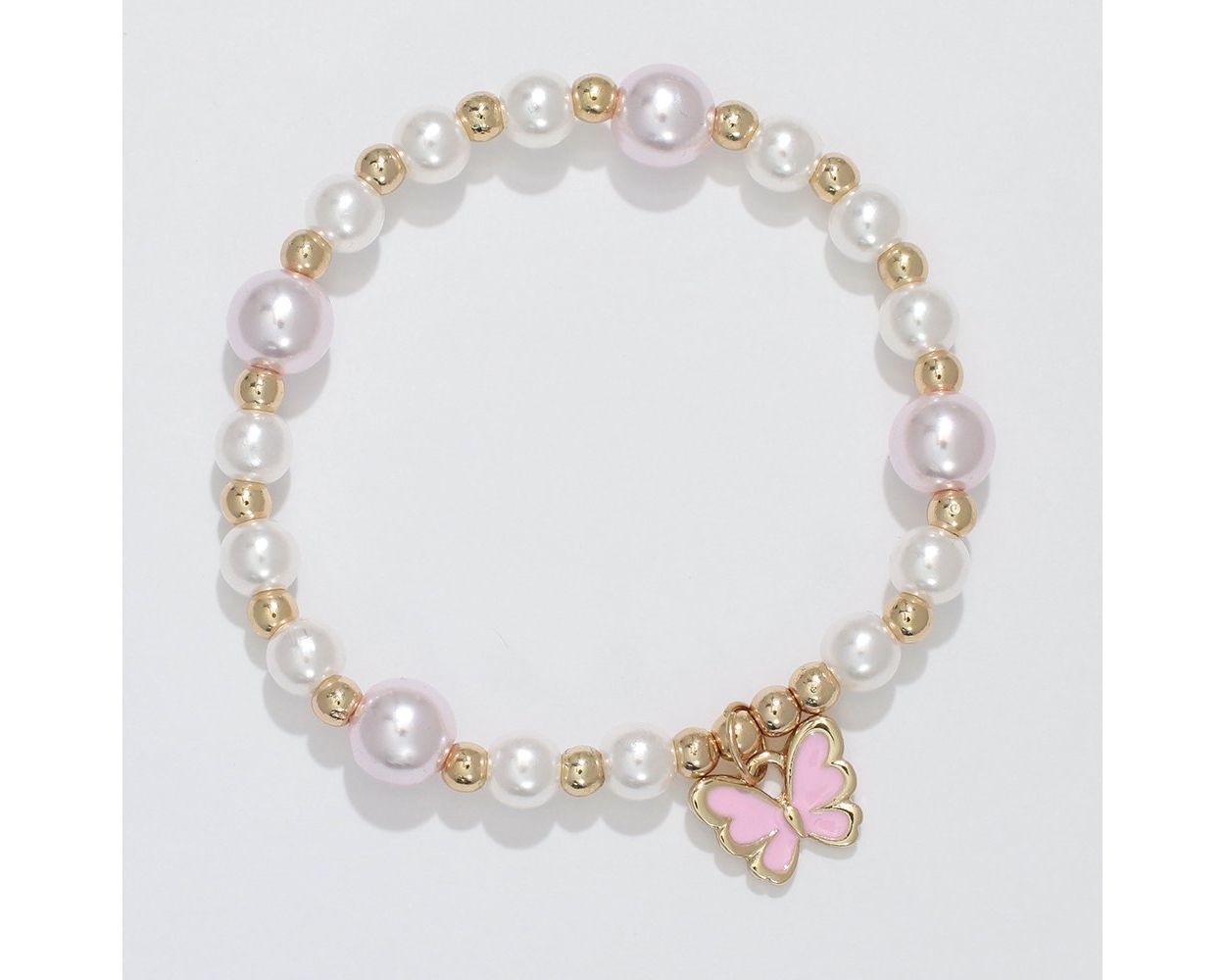 Little Love Bracelet - Pink Butterfly Periwinkle Jewelry 8007102_sum2024