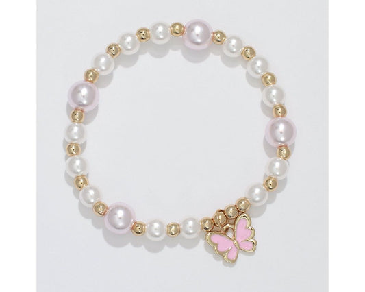 Little Love Bracelet - Pink Butterfly Periwinkle Jewelry 8007102_sum2024