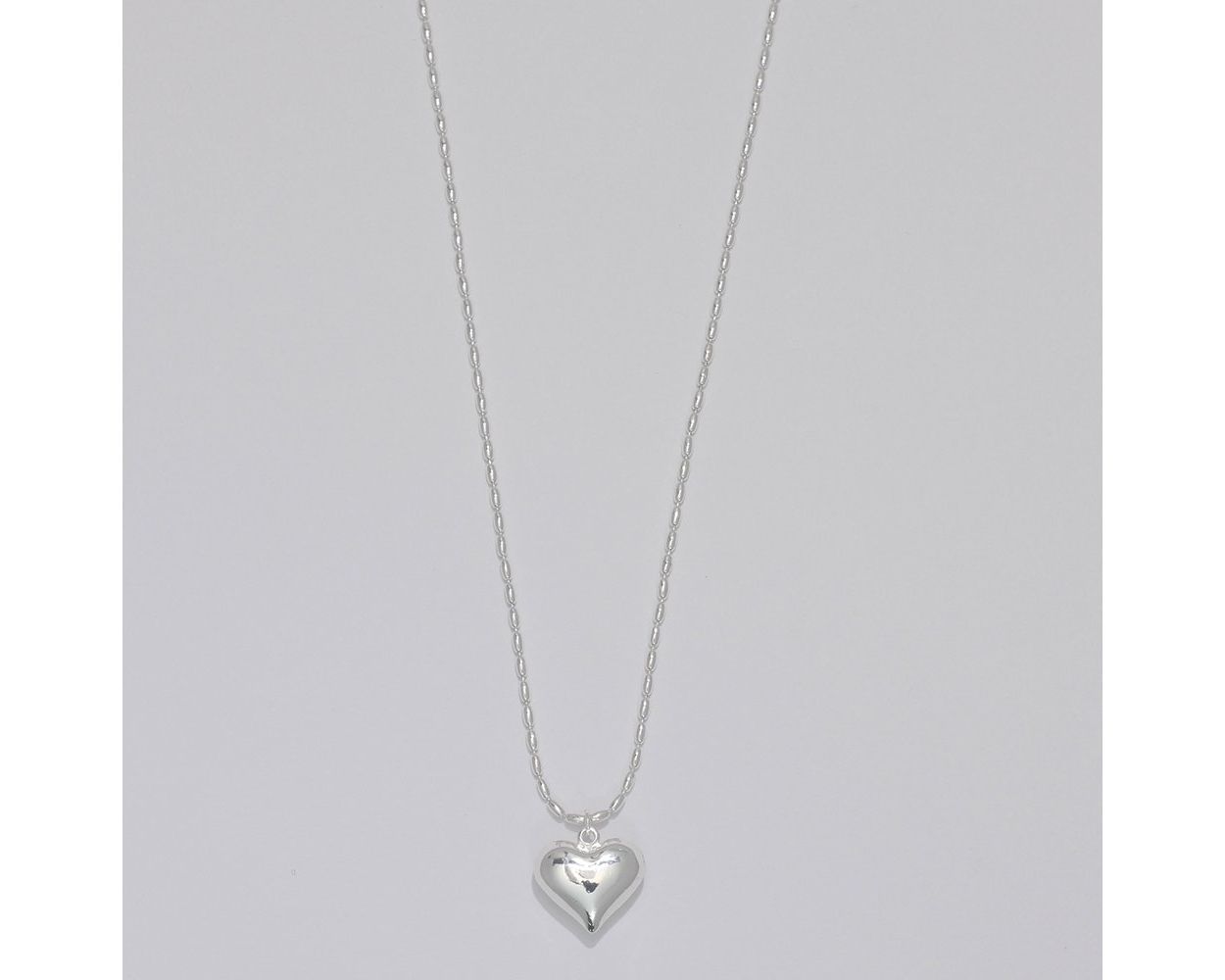 Silver Heart Necklace Periwinkle Jewelry 8151220_sum2024