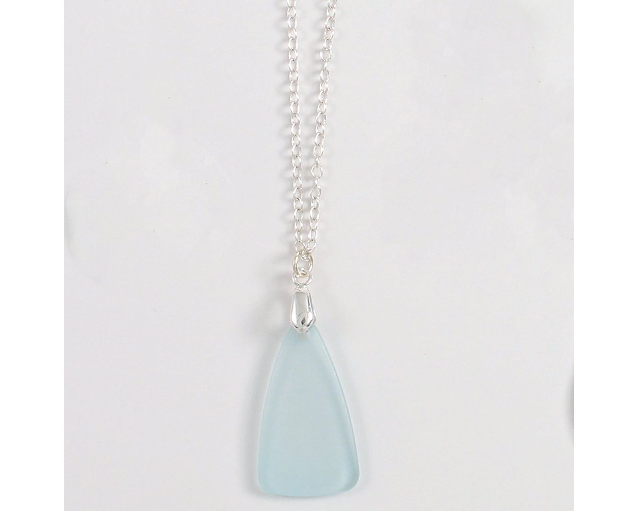 Sea Glass Pendant Necklace