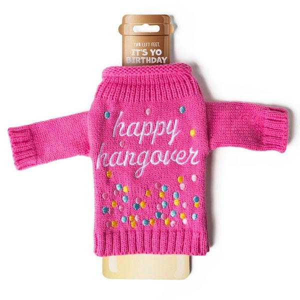 It's Yo Birthday Wine Bottle Sweater - Happy Hangover DM Merchandising Drinkware 87246216fed5cff01be2bb2a49751847664a6a9ea105d11de652245f7d7dbe69