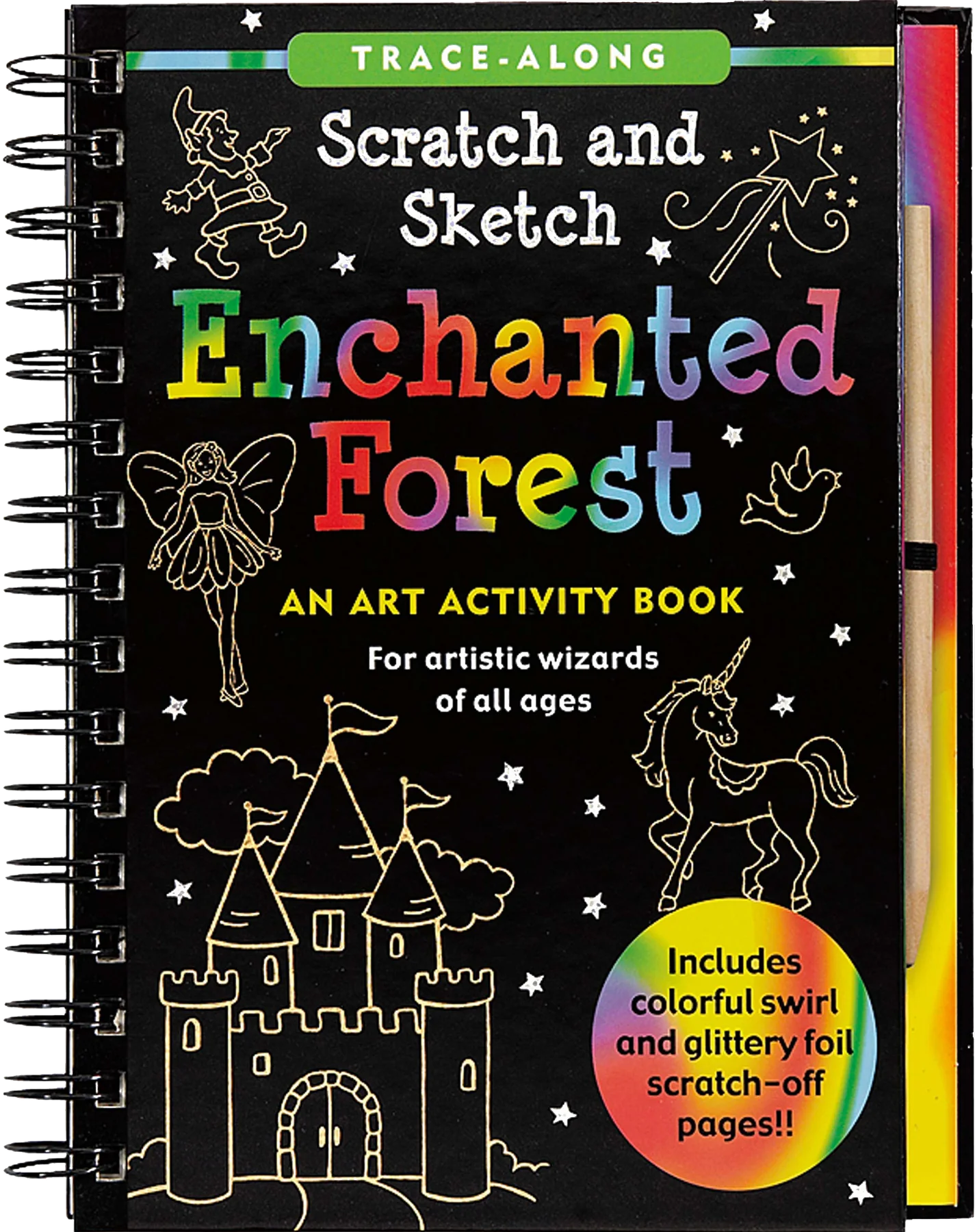 Enchanted Forest Scratch and Sketch Peter Pauper Press Baby 9781441307330_1800x1800_7e783444-b90d-4fc8-b841-0115948f6631