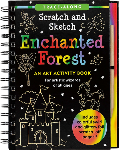 Enchanted Forest Scratch and Sketch Peter Pauper Press Baby 9781441307330_1800x1800_7e783444-b90d-4fc8-b841-0115948f6631