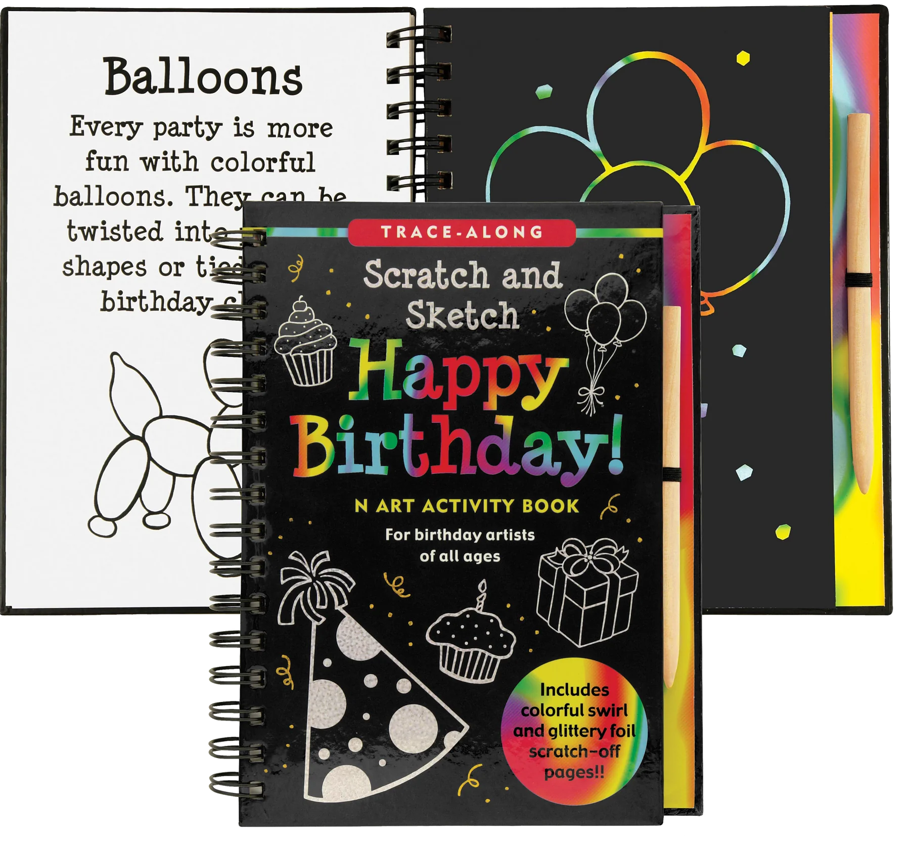 Happy Birthday! Scratch and Sketch Peter Pauper Press Baby 9781441309211.pt01_1800x1800_8830e800-ad16-4b3a-a99c-11b911e6fe2b