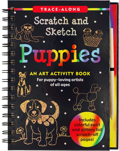 Puppies Scratch and Sketch Peter Pauper Press Baby 9781441329233_720x_13ab7598-9e13-478b-ba82-8382e06fe43b