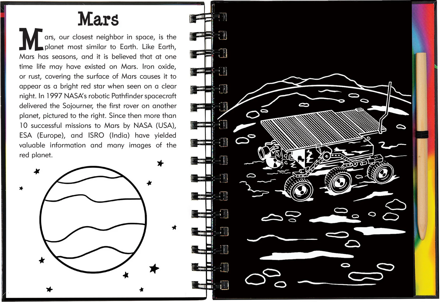 Solar System Scratch and Sketch Peter Pauper Press Baby 9781441332585.PT04_1800x1800_dfd52b3e-2a97-4a3b-afc0-c51afbec0f85