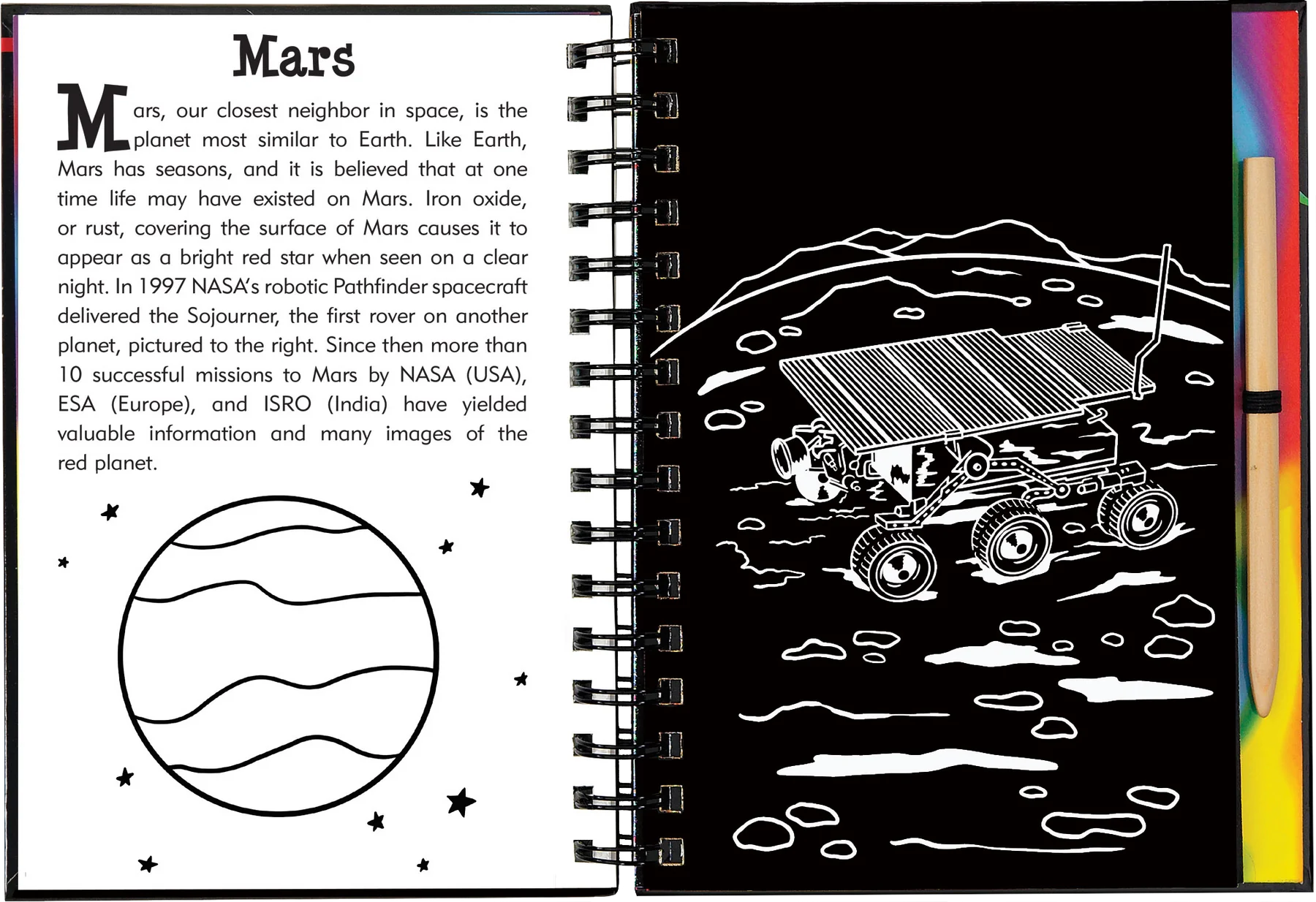 Solar System Scratch and Sketch Peter Pauper Press Baby 9781441332585.PT04_1800x1800_dfd52b3e-2a97-4a3b-afc0-c51afbec0f85