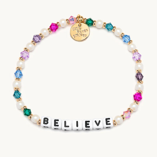 Believe- The Power of Little Words Bead Pattern: Jewel Queen Little Words Project Jewelry AFBelieveWeb