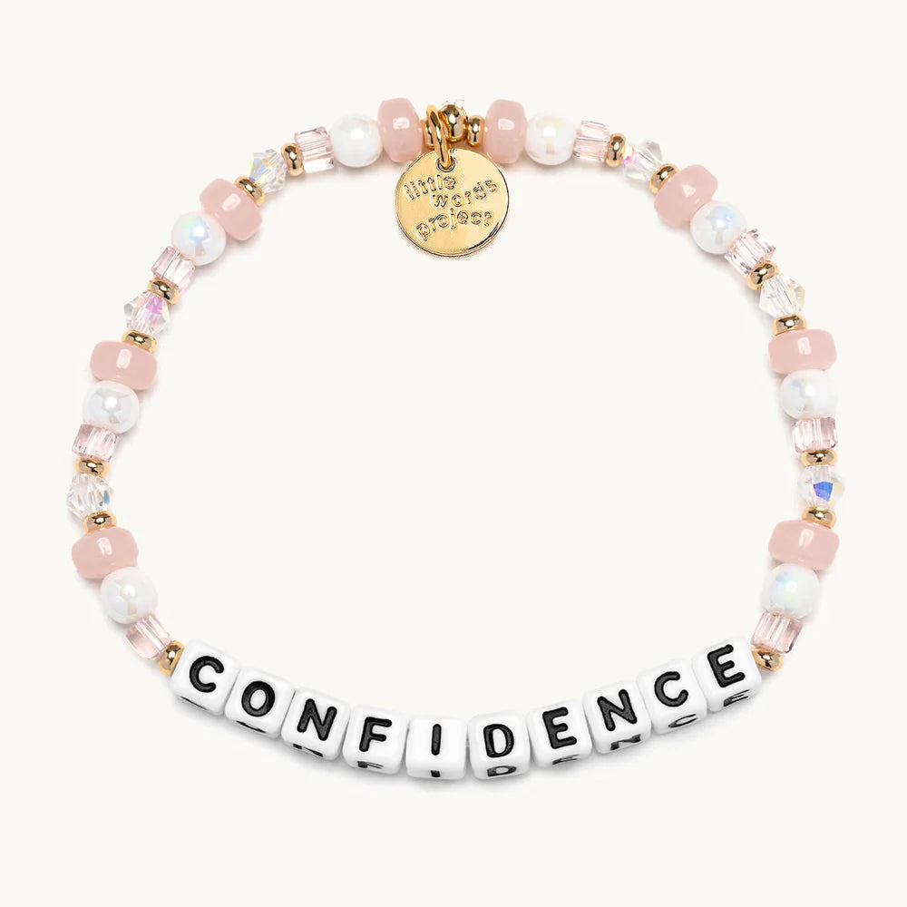 Confidence- The Power of Little Words Bead Pattern: Rose Blush Little Words Project Jewelry AFConfidenceWeb