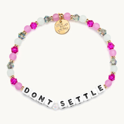 Don't Settle- The Power of Little Words Bead Pattern: Watermelon Little Words Project Jewelry AFDontSettleWeb