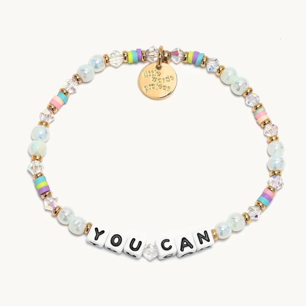 You Can Bead Pattern: Pastel Party Little Words Project Jewelry BSYouCanWeb