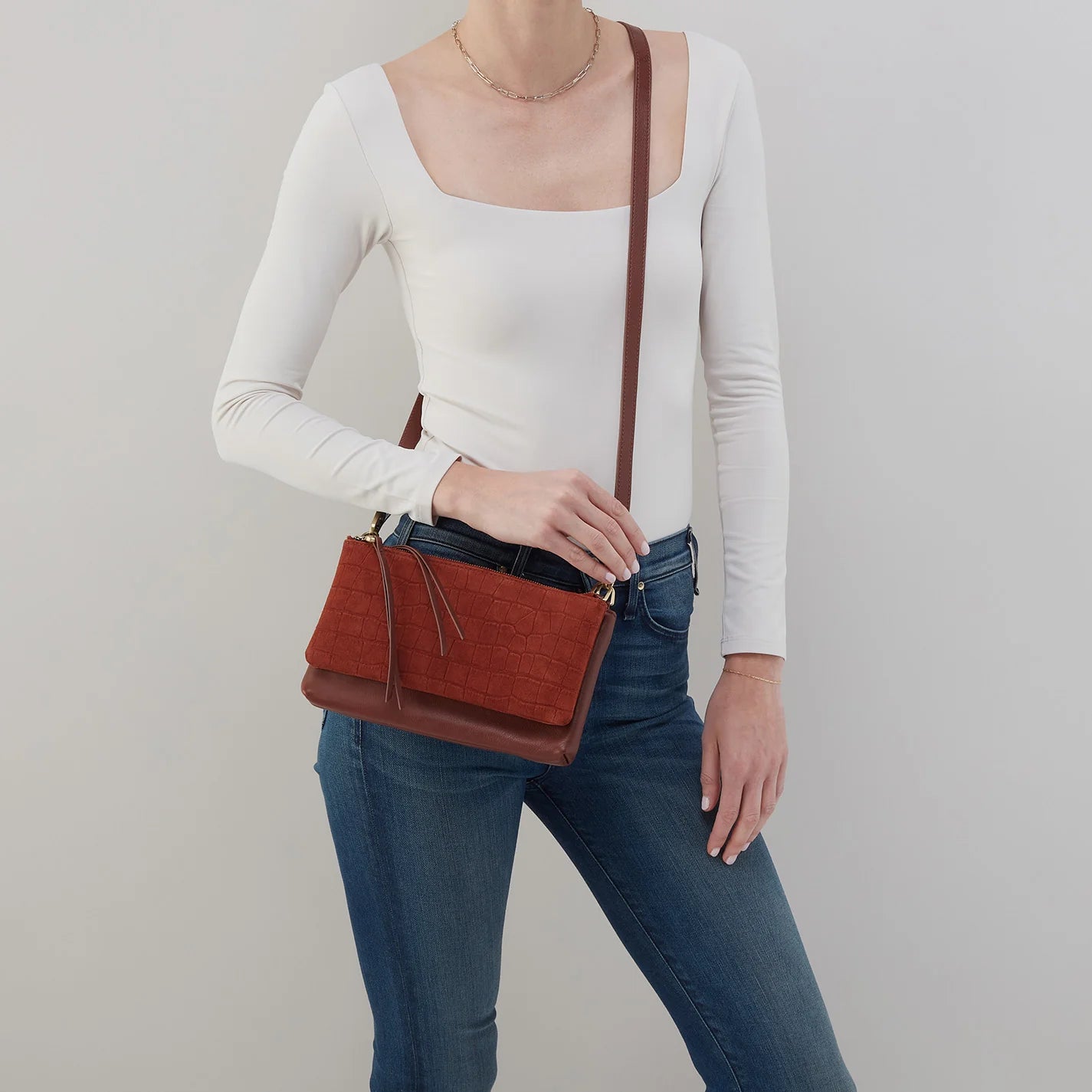 Darcy Double Crossbody - Sequoia Hobo Bags CB-82426SEQA_02