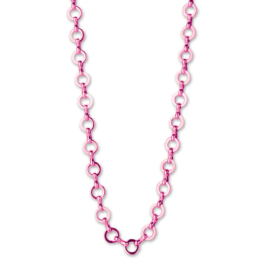 Pink Chain Necklace CHARM IT! Jewelry CIN309_Pink_Chain_Necklace_900x_48f622a1-9931-47ce-ac43-cb5ab5a6c9dc