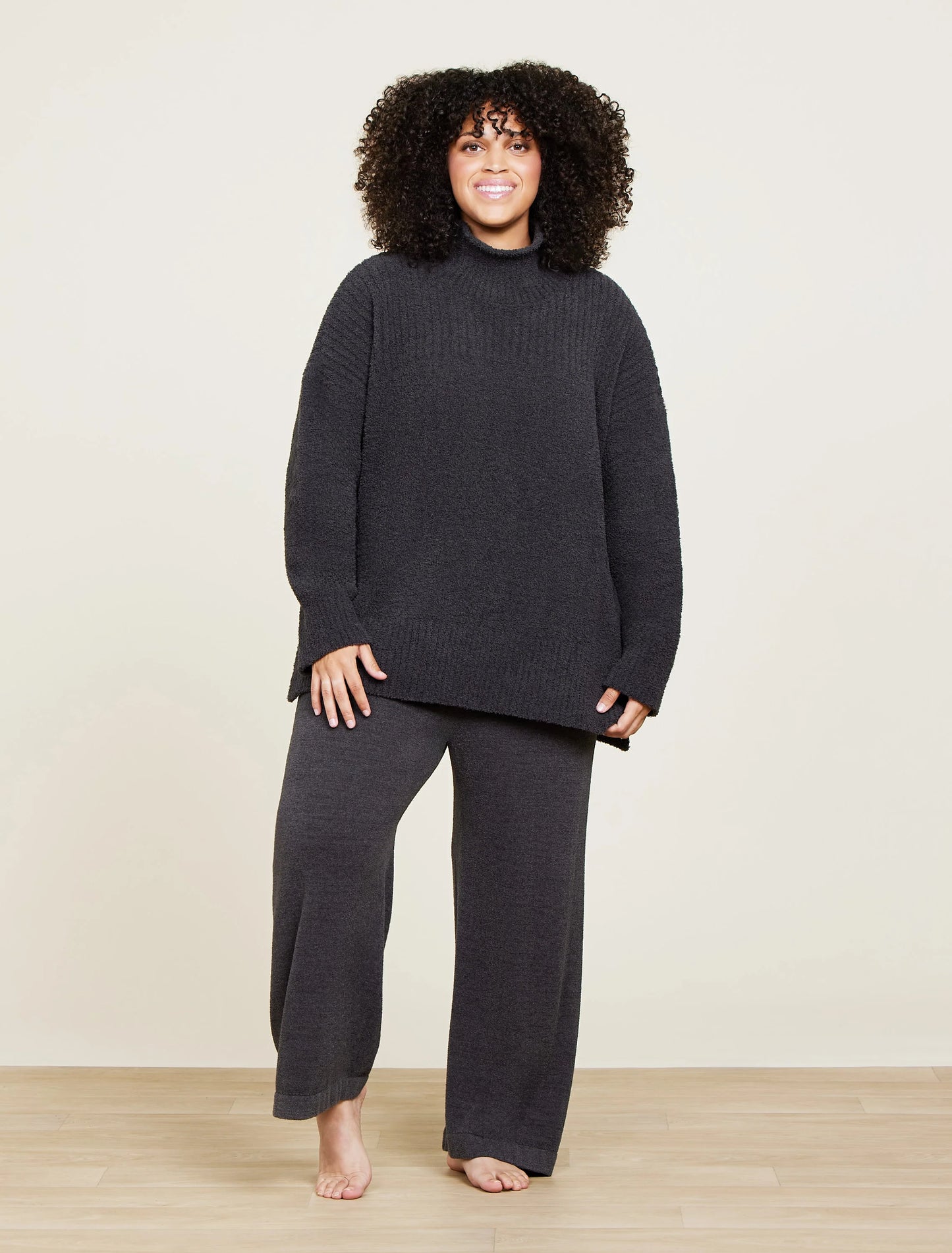 CozyChic® High Low Pullover - Carbon