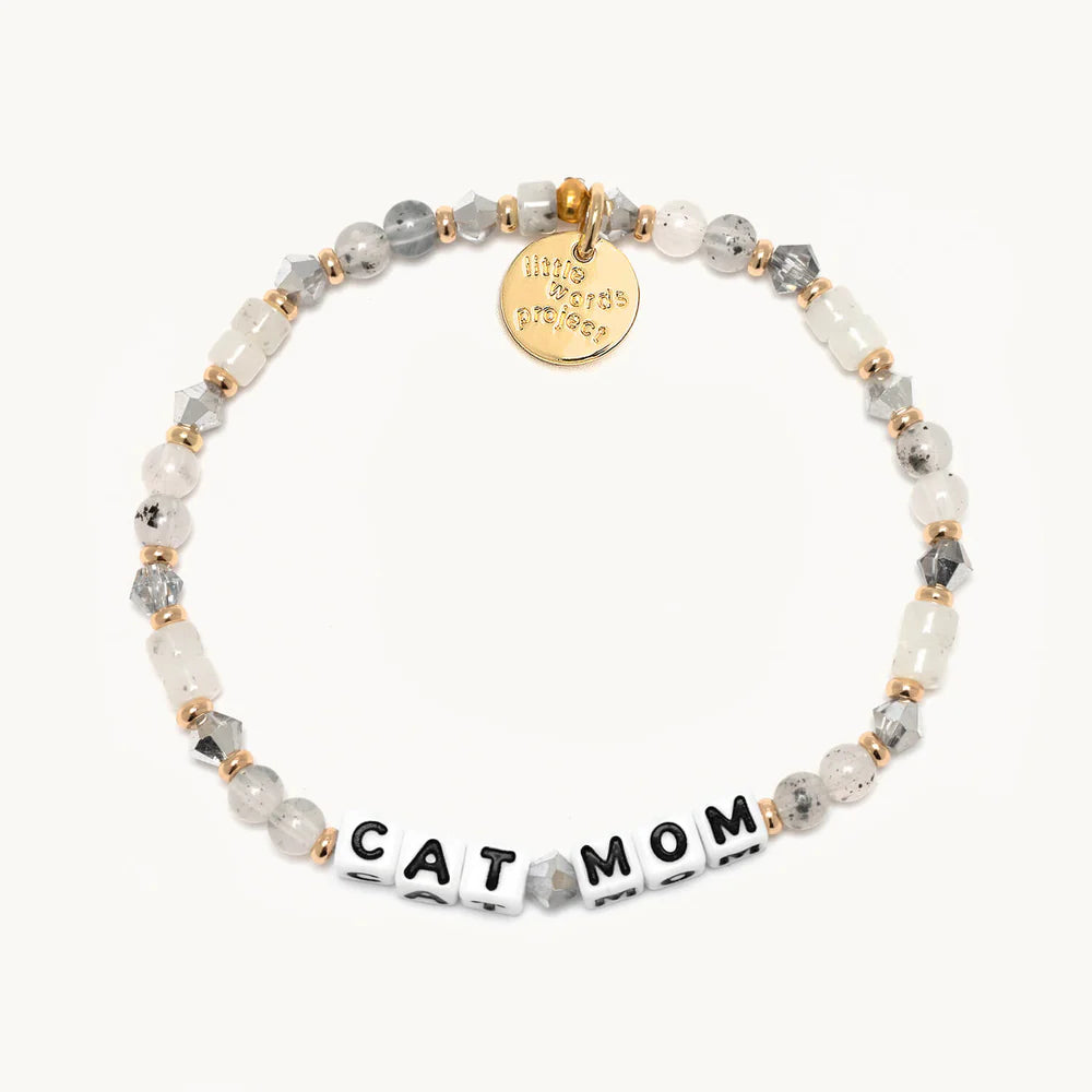 Cat Mom- Family Bead Pattern: Purr Little Words Project Jewelry FamilyCatMomWeb-2