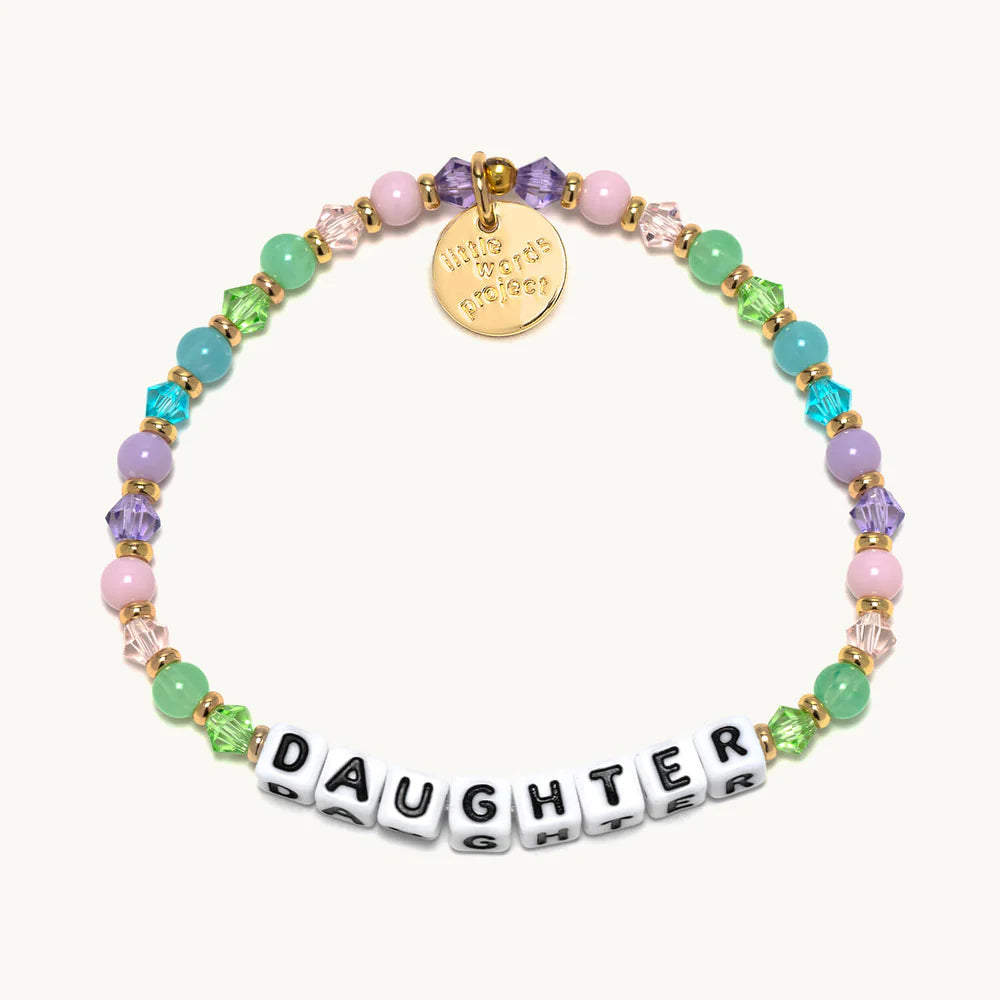 Daughter- Family Bead Pattern: Gumdrop Little Words Project Jewelry FamilyDaughterWeb-2