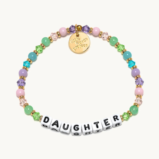 Daughter- Family Bead Pattern: Gumdrop Little Words Project Jewelry FamilyDaughterWeb-2