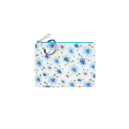 Mini Silicone Pouch - Fifty States Blue