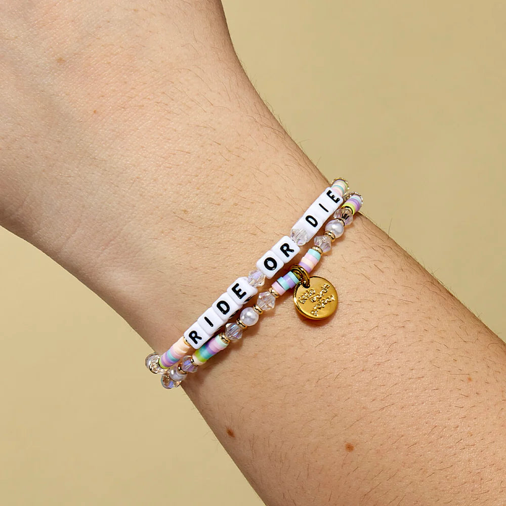 Ride or Die- Friendship Bead Pattern: Soft Serve Little Words Project Jewelry Friendship-RideorDiePDP